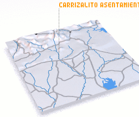 3d view of Asentamiento Carrizalito